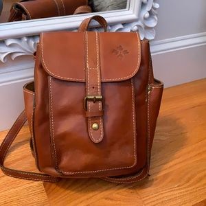 Patricia Nash leather backpack